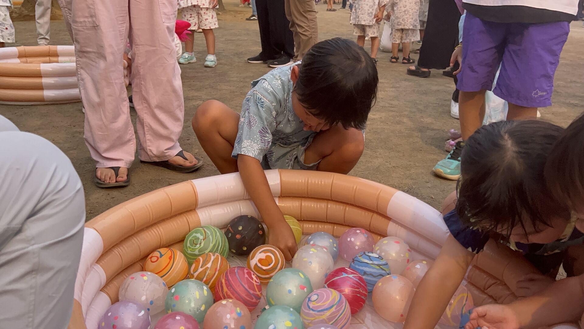 子供の夕涼み会に行ってきました✨